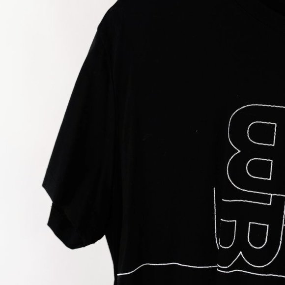 Bally Black Stitched-Graphic Short-Sleeve Tee - Picture 5 of 6